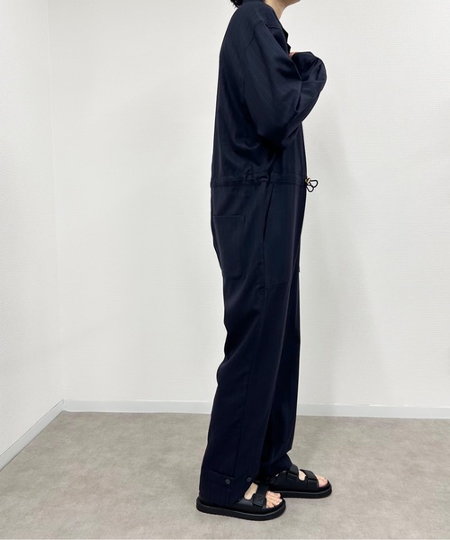 THE FLATS(ザフラッツ)の「ST:THE FLATS JUMP SUITS ザ フラッツ ジャンプスーツ(つなぎ/オールインワン・レディース・ネイビー・FREE)」の15枚目の写真
