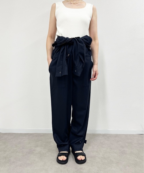 THE FLATS(ザフラッツ)の「ST:THE FLATS JUMP SUITS ザ フラッツ ジャンプスーツ(つなぎ/オールインワン・レディース・ネイビー・FREE)」の17枚目の写真