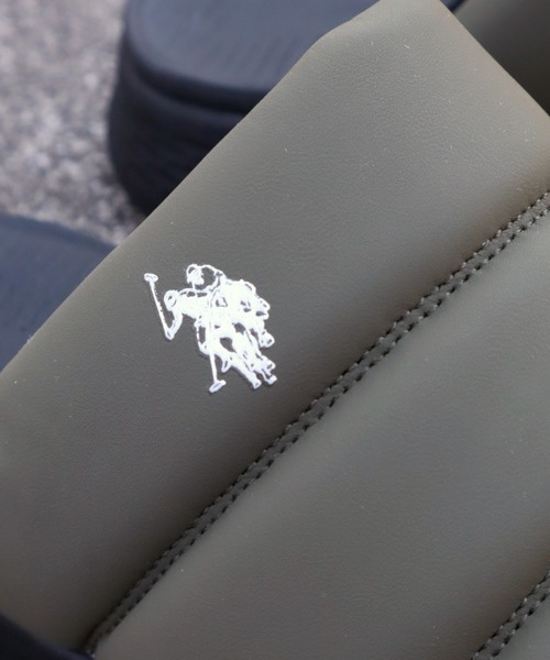 U.S. POLO ASSN.(ユーエスポロアッスン)の「【U.S. POLO ASSN./ユーエスポロアッスン】超軽量 パフィスライドサンダル(サンダル・レディース・ホワイト/グレー/カーキ/ブラック・24.5cm/22.5cm/23cm/23.5cm/24cm)」の13枚目の写真