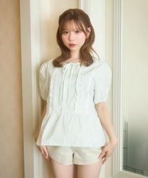 TITTY&CO. | フロントフリルブラウス(シャツ/ブラウス)