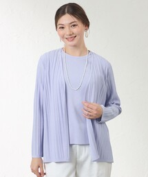 AMACA（アマカ）の「ドライレーヨンストレッチ 着流しカーディガン（カーディガン/ボレロ）」