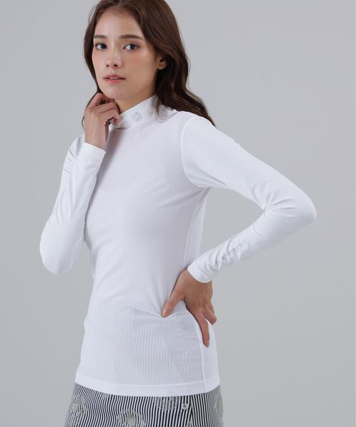 St ANDREWS(セントアンドリュース)の「【St ANDREWS】【吸水速乾】【UVカット】TWINCOT UV×メッシュ長袖ハイネックインナー (WOMENS)(Tシャツ/カットソー・レディース・ブラック/ホワイト・S/L/M)」の16枚目の写真