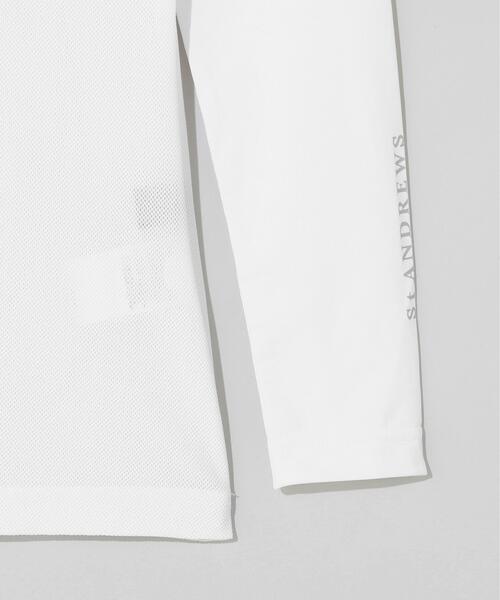 St ANDREWS(セントアンドリュース)の「【St ANDREWS】【吸水速乾】【UVカット】TWINCOT UV×メッシュ長袖ハイネックインナー (WOMENS)(Tシャツ/カットソー・レディース・ブラック/ホワイト・S/L/M)」の19枚目の写真