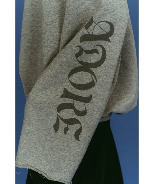Knuth Marf(クヌースマーフ)の「off shoulder vintage sweat(スウェット・レディース・ブラック/グレー・FREE)」の20枚目の写真