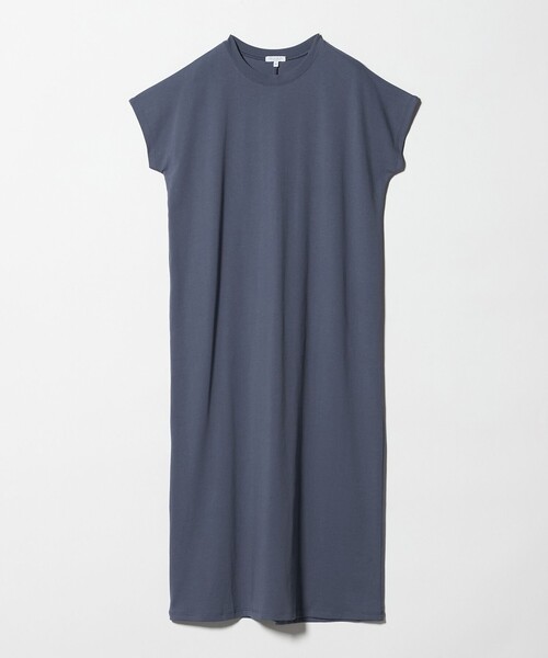 A DAY IN THE LIFE UNITED ARROWS（アデイインザライフユナイテッドアローズ）の「コットン フレンチスリーブ Tワンピース ＜A DAY IN THE LIFE＞（ワンピース・レディース・グレー系/ブラック/ライム/ピンク/コバルトブルー・S/M）」の4枚目の写真