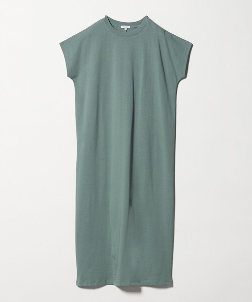A DAY IN THE LIFE UNITED ARROWS（アデイインザライフユナイテッドアローズ）の「コットン フレンチスリーブ Tワンピース ＜A DAY IN THE LIFE＞（ワンピース・レディース・グレー系/ブラック/ライム/ピンク/コバルトブルー・S/M）」の3枚目の写真