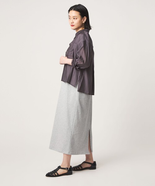 A DAY IN THE LIFE UNITED ARROWS（アデイインザライフユナイテッドアローズ）の「コットン フレンチスリーブ Tワンピース ＜A DAY IN THE LIFE＞（ワンピース・レディース・グレー系/ブラック/ライム/ピンク/コバルトブルー・S/M）」の8枚目の写真