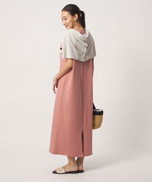 A DAY IN THE LIFE UNITED ARROWS（アデイインザライフユナイテッドアローズ）の「コットン フレンチスリーブ Tワンピース ＜A DAY IN THE LIFE＞（ワンピース・レディース・グレー系/ブラック/ライム/ピンク/コバルトブルー・S/M）」の12枚目の写真