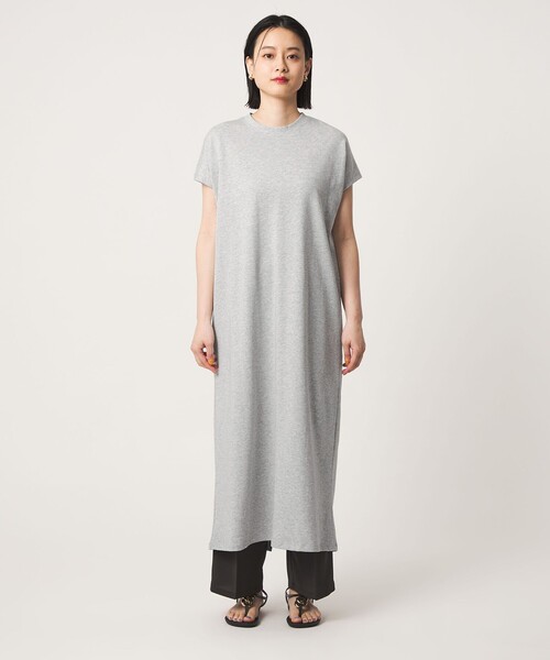 A DAY IN THE LIFE UNITED ARROWS（アデイインザライフユナイテッドアローズ）の「コットン フレンチスリーブ Tワンピース ＜A DAY IN THE LIFE＞（ワンピース・レディース・グレー系/ブラック/ライム/ピンク/コバルトブルー・S/M）」の13枚目の写真