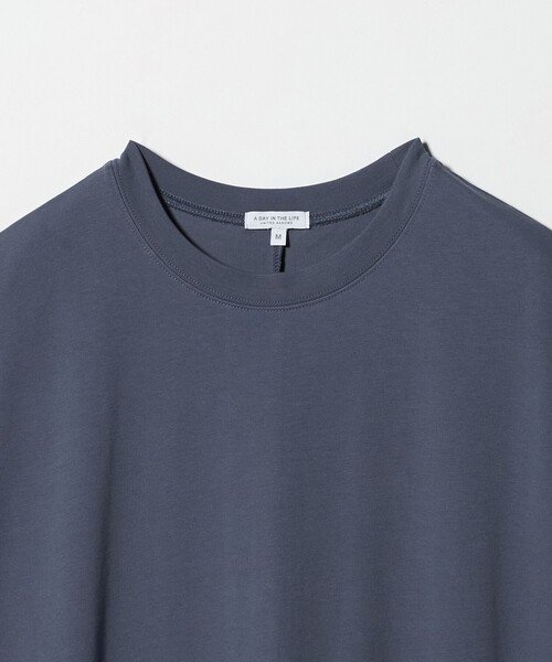 A DAY IN THE LIFE UNITED ARROWS（アデイインザライフユナイテッドアローズ）の「コットン フレンチスリーブ Tワンピース ＜A DAY IN THE LIFE＞（ワンピース・レディース・グレー系/ブラック/ライム/ピンク/コバルトブルー・S/M）」の17枚目の写真