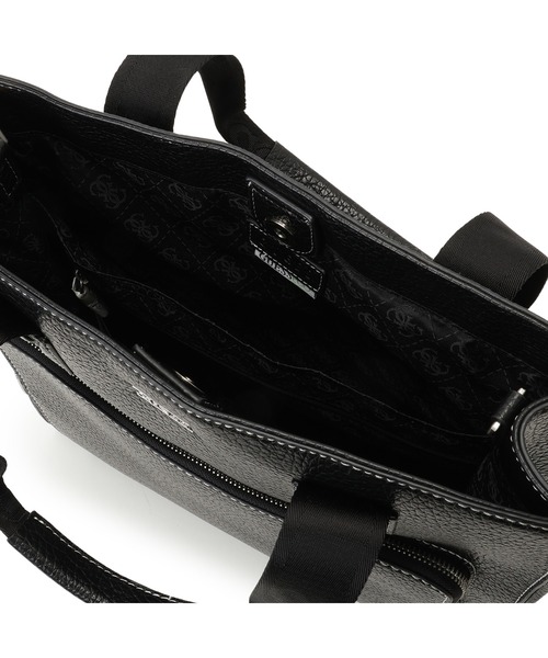 Guess（ゲス）の「BOSTON Tote トートバッグ ショルダーバッグ（トートバッグ・メンズ・ブラック・ONE SIZE）」の10枚目の写真