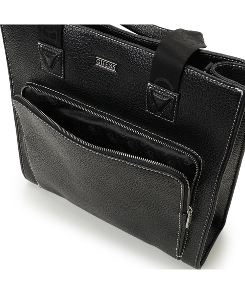 Guess（ゲス）の「BOSTON Tote トートバッグ ショルダーバッグ（トートバッグ・メンズ・ブラック・ONE SIZE）」の12枚目の写真