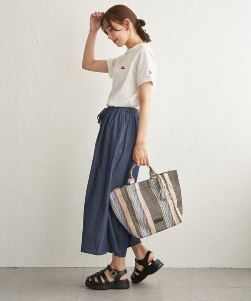 ikka（イッカ）の「【接触冷感】Healthknit Product ヘルスニットプロダクト 半袖Tシャツ（Tシャツ/カットソー・レディース・その他1/チャコール/ブラック/グレー/オフホワイト/ホワイト・L/M/S）」の13枚目の写真