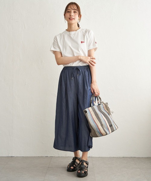 ikka（イッカ）の「【接触冷感】Healthknit Product ヘルスニットプロダクト 半袖Tシャツ（Tシャツ/カットソー・レディース・その他1/チャコール/ブラック/グレー/オフホワイト/ホワイト・L/M/S）」の12枚目の写真