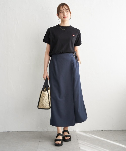 ikka（イッカ）の「【接触冷感】Healthknit Product ヘルスニットプロダクト 半袖Tシャツ（Tシャツ/カットソー・レディース・その他1/チャコール/ブラック/グレー/オフホワイト/ホワイト・L/M/S）」の16枚目の写真