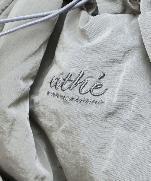 DEVICE（デバイス）の「スモークトーン ギャザーリボンバッグ（ショルダーバッグ・レディース・スモークグレー/ブラック・FREE）」の13枚目の写真
