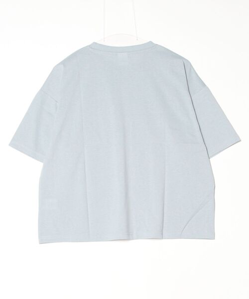 Tom&Jerry(トムアンドジェリー)の「【TOM & JERRY/トムとジェリー】キャラクタープリント半袖Tシャツ(WIDEシルエット)(Tシャツ/カットソー・レディース・サックスブルー/ブラック/ピンク/ライトグレー・LARGE/MEDIUM)」の5枚目の写真