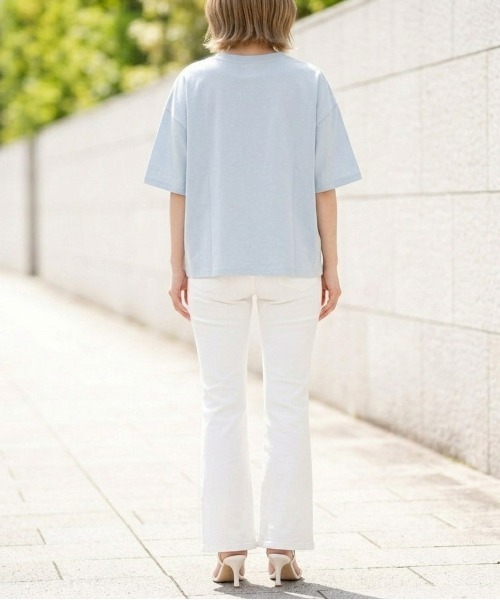 Tom&Jerry(トムアンドジェリー)の「【TOM & JERRY/トムとジェリー】キャラクタープリント半袖Tシャツ(WIDEシルエット)(Tシャツ/カットソー・レディース・サックスブルー/ブラック/ピンク/ライトグレー・LARGE/MEDIUM)」の17枚目の写真