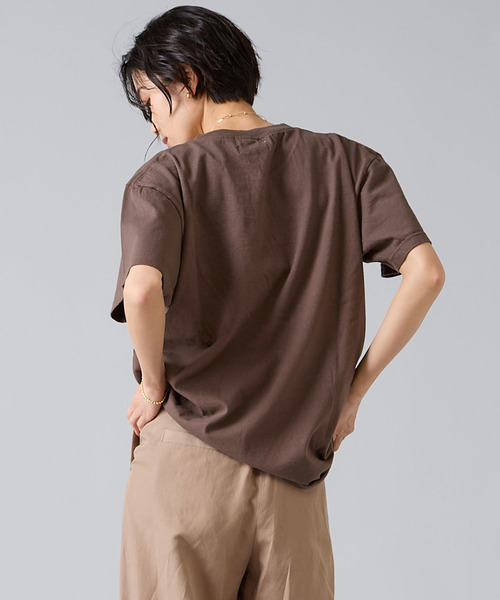 Liesse(リエス)の「《別注》【GOOD ROCK SPEED/グッドロックスピード】Tシャツ(City of New York)(Tシャツ/カットソー・レディース・ホワイト/ブラウン・FREE)」の5枚目の写真