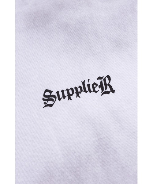 SUPPLIER(サプライヤー)の「Tシャツ|Distressed Pierced Tee V2|SUPPLIER(Tシャツ/カットソー・メンズ・ホワイト/ブラック・SMALL/MEDIUM/LARGE/X-LARGE/XX-LARGE)」の5枚目の写真