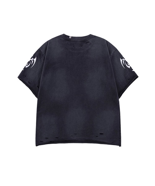 SUPPLIER(サプライヤー)の「Tシャツ|Distressed Pierced Tee V2|SUPPLIER(Tシャツ/カットソー・メンズ・ホワイト/ブラック・SMALL/MEDIUM/LARGE/X-LARGE/XX-LARGE)」の11枚目の写真