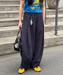 CIAOPANIC | （ストライプ・無地）ワイドバルーンイージースラックス(その他パンツ)