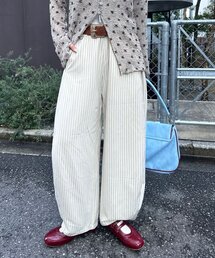 CIAOPANIC（チャオパニック）の「（ストライプ・無地）ワイドバルーンイージースラックス（その他パンツ）」