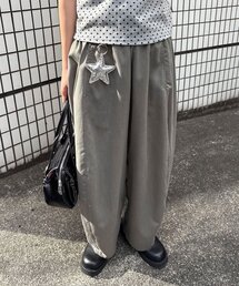 CIAOPANIC（チャオパニック）の「（ストライプ・無地）ワイドバルーンイージースラックス（その他パンツ）」