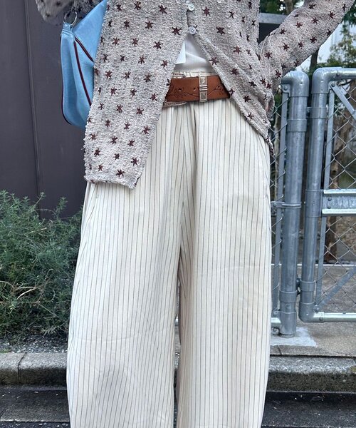 CIAOPANIC（チャオパニック）の「ワイドバルーンスラックス（その他パンツ・レディース・グレー/アイボリー/ブラック/ネイビー/ライトグレー・SMALL/MEDIUM）」の17枚目の写真