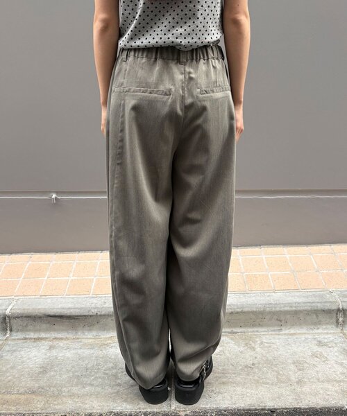 CIAOPANIC（チャオパニック）の「ワイドバルーンスラックス（その他パンツ・レディース・グレー/アイボリー/ブラック/ネイビー/ライトグレー・SMALL/MEDIUM）」の8枚目の写真