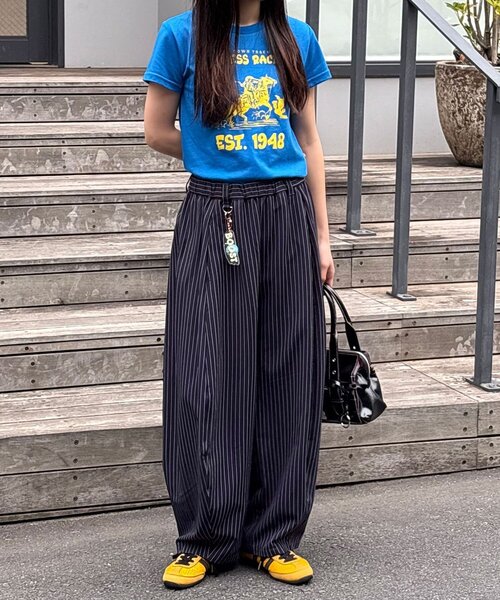 CIAOPANIC（チャオパニック）の「ワイドバルーンスラックス（その他パンツ・レディース・グレー/アイボリー/ブラック/ネイビー/ライトグレー・SMALL/MEDIUM）」の14枚目の写真