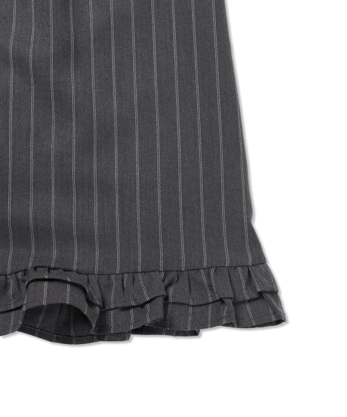 MICHIKO LONDON(ミチコ ロンドン)の「ストライプシャーリングミニスカートチャコール(スカート・レディース・その他・SMALL/MEDIUM/LARGE)」の5枚目の写真
