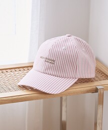 coen | サッカーストライプロゴ刺繍キャップ(キャップ)
