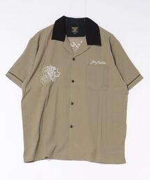 HOUSTON(�q���[�X�g��)�́yHOUSTON�zSOUVENIR SHIRT�iMAP)(�V���c/�u���E�X)