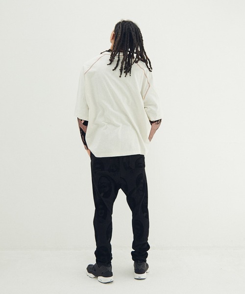 STOF（ストフ）の「Anarchy/Flocky Sarouel Skinny Pants（その他パンツ・メンズ・ブラック/ホワイト・M/S）」の16枚目の写真