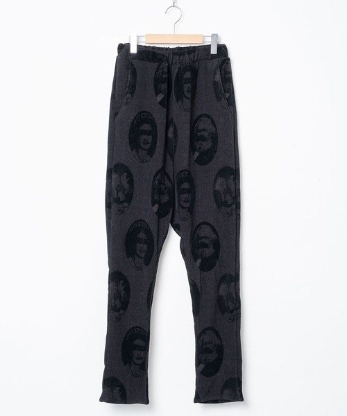 STOF（ストフ）の「Anarchy/Flocky Sarouel Skinny Pants（その他パンツ・メンズ・ブラック/ホワイト・M/S）」の4枚目の写真