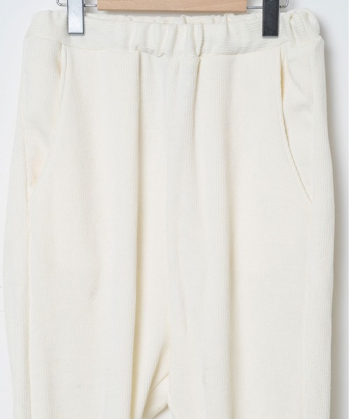 STOF（ストフ）の「Anarchy/Flocky Sarouel Skinny Pants（その他パンツ・メンズ・ブラック/ホワイト・M/S）」の9枚目の写真