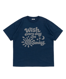 CCエブリデイサンデーグラフィックTシャツ（ネイビー）