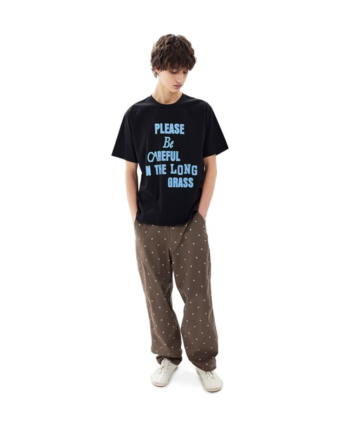 SUNLOVE(サンラブ)の「Rough Sign Tee(Tシャツ/カットソー・メンズ・イエロー/グリーン/ブラック・S/M/L/XL)」の6枚目の写真