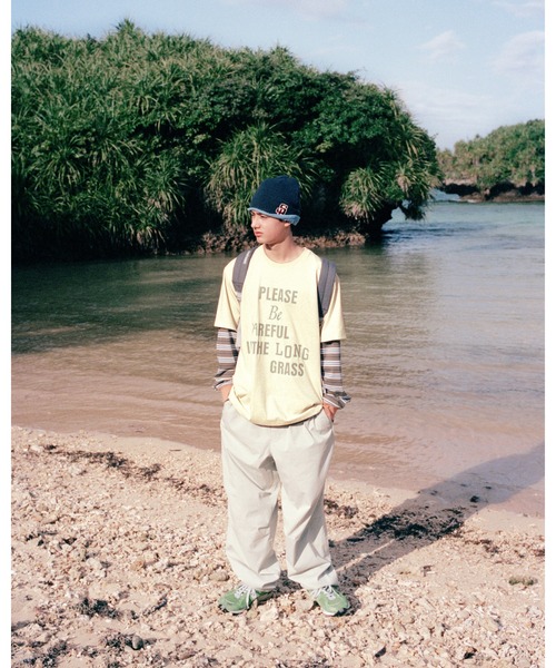 SUNLOVE(サンラブ)の「Rough Sign Tee(Tシャツ/カットソー・メンズ・イエロー/グリーン/ブラック・S/M/L/XL)」の15枚目の写真