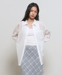 【GENERAL IDEA】リンクルフリーシアーシャツ / WRINKLE SHEER SHIRT