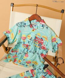 アロハブロッサム　80 アロハシャツ　キッズ　2枚セット キッズ アロハシャツ 子供 TWO PARMS ハワイ 送料無料 ALOHA SHIRT