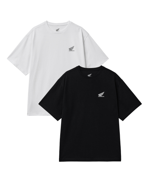 PHYPS MOTORCYCLE（フィップスモーターサイクル）の「[2Pack] Speed Cool Short Sleeve White & Black（Tシャツ/カットソー・レディース・その他・LARGE/X-LARGE/SMALL/MEDIUM）」の2枚目の写真