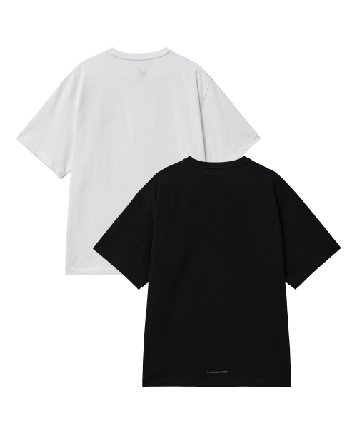 PHYPS MOTORCYCLE（フィップスモーターサイクル）の「[2Pack] Speed Cool Short Sleeve White & Black（Tシャツ/カットソー・レディース・その他・LARGE/X-LARGE/SMALL/MEDIUM）」の3枚目の写真