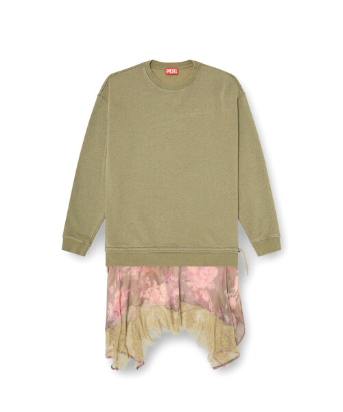 DIESEL(ディーゼル)の「ウィメンズ ドレス D-ORELY(ワンピース・レディース・ベージュ系その他・MEDIUM/LARGE/SMALL/X-SMALL/X-LARGE)」の6枚目の写真