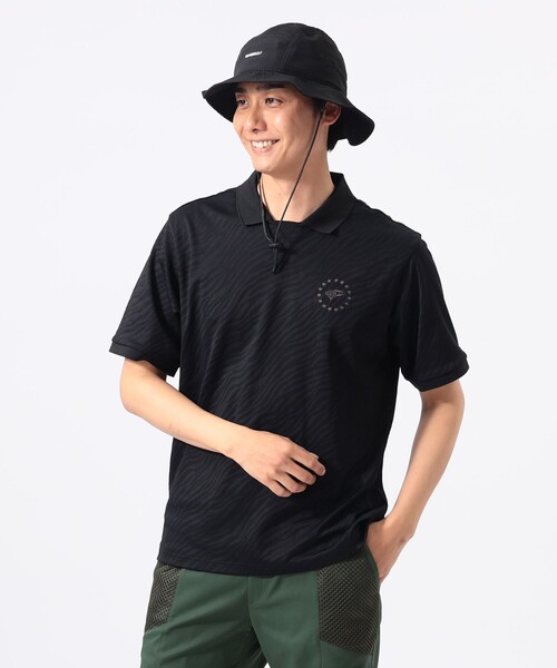 BEAMS GOLF(ビームスゴルフ)の「〈MEN〉ORANGE LABEL / ジャカード ゼブラ柄 ポロシャツ(ポロシャツ・メンズ・ブラック/ホワイト/グリーン・M/L/S/XL)」の3枚目の写真