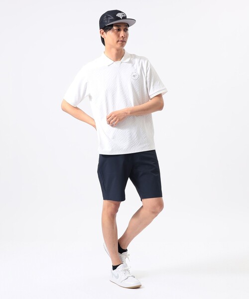 BEAMS GOLF(ビームスゴルフ)の「〈MEN〉ORANGE LABEL / ジャカード ゼブラ柄 ポロシャツ(ポロシャツ・メンズ・ブラック/ホワイト/グリーン・M/L/S/XL)」の22枚目の写真