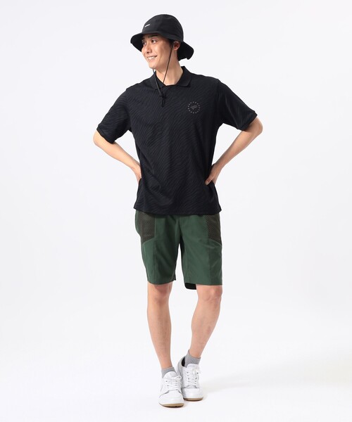 BEAMS GOLF(ビームスゴルフ)の「〈MEN〉ORANGE LABEL / ジャカード ゼブラ柄 ポロシャツ(ポロシャツ・メンズ・ブラック/ホワイト/グリーン・M/L/S/XL)」の20枚目の写真