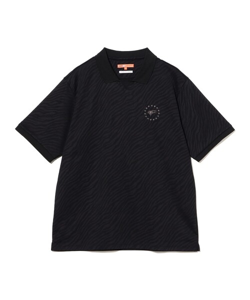 BEAMS GOLF(ビームスゴルフ)の「〈MEN〉ORANGE LABEL / ジャカード ゼブラ柄 ポロシャツ(ポロシャツ・メンズ・ブラック/ホワイト/グリーン・M/L/S/XL)」の12枚目の写真