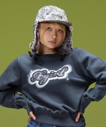 X-girl（エックスガール）の「BOX LOGO EMBROIDERED DOG EAR JET CAP（キャップ）」